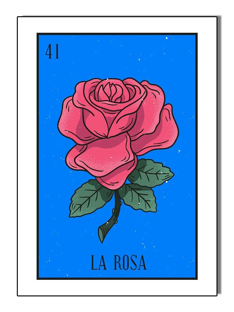 Abstraktní mexická loterie kreslený plakátový tisk plátno malba papoušek srdce severské nástěnné umění pro obývací pokoj domácí dekorace