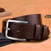 Retro Men'S Leather Casual Pin Buckle Cowhide Belt Simple Belt Belt Men'S Casual Versatile Belt