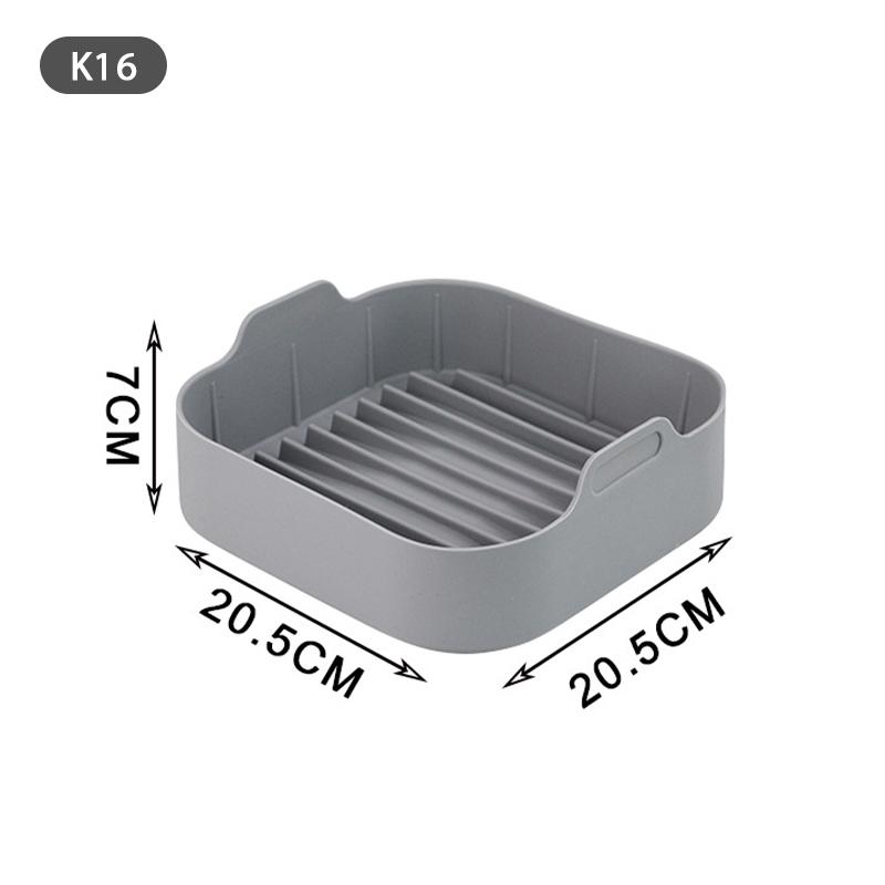 Airfryer Silicone Pot Multifunctional Air Fryers Accessories Fried Baking Tray