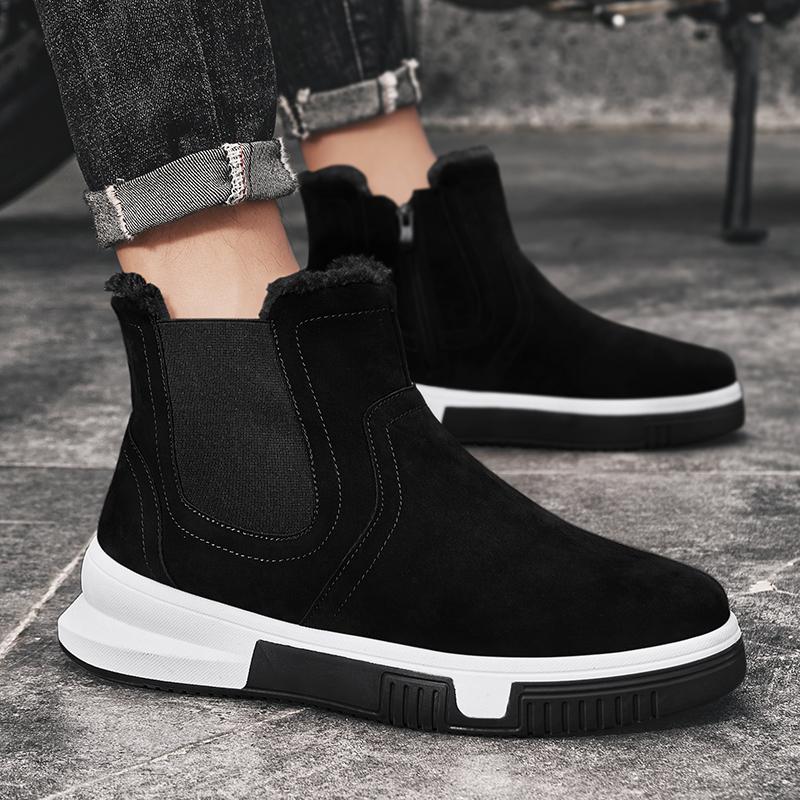Stivali da neve da uomo eleganti e comodi invernali caldi slip-on in  peluche all-match in pelle scamosciata stivaletti invernali acquista in  modo economico — spedizione gratuita, recensioni reali con foto — Joom
