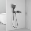 Wall Mounted Waterfall Bathtub Faucet Shower Head Set Household Bathroom Brass Hot and Cold Mixer Valve Bath Shower Faucet