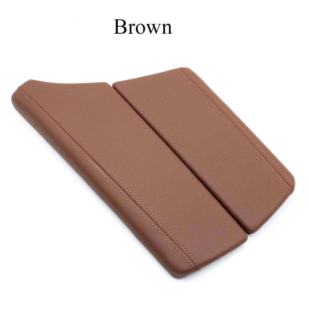 LHD Central Console Storage Box Lid Armrest Case Cover Panel Leather Trim Strip For BMW 5 Series F10 F11 F18 520i 523i 525i 528i