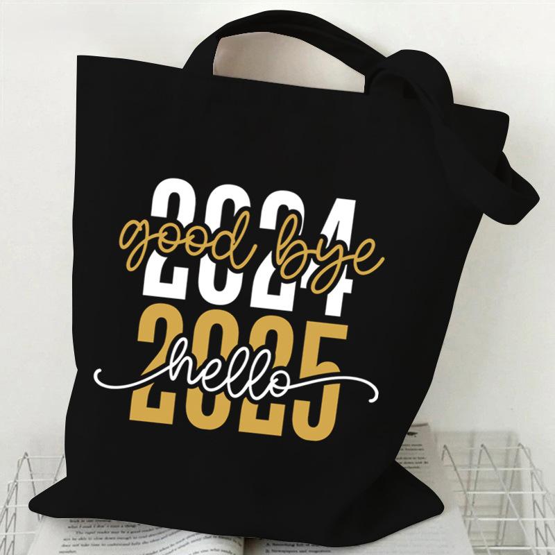 

Shoulder bag Printed trendy canvas bag New casual portable large-capacity tote bag No specification