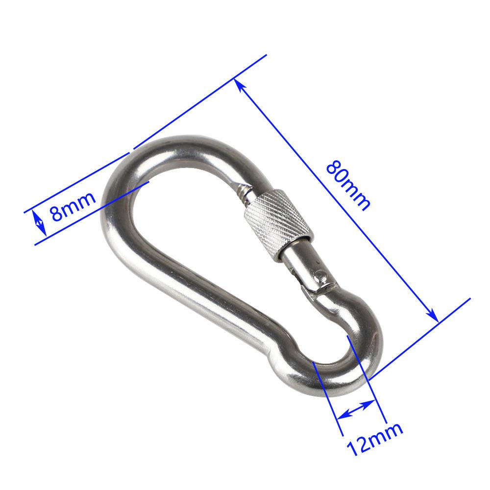 Sturdy Stainless Steel Swing Yoga Suspension Hangers with Fixing Buckle