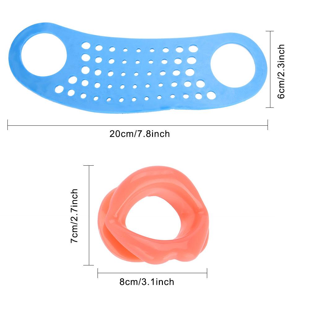 Face Sleeping Lifting Hammock Chin Cheek Slimmer Anti Wrinkle Silicone Lip Exerciser