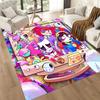 Digital Circus Area Rug Design for Study Room Dormitory Kitchen Living Rooms Anti-slip Rug Decorate Offices