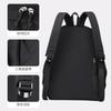 New Backpack Student Schoolbag Simple Solid Color Durable Nylon Backpack Leisure Travel Backpack