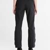 Timberland Solid Color Cuffed Design Lace-Up Wide-Leg Casual Pants Women Pants Black A5ZCN-001