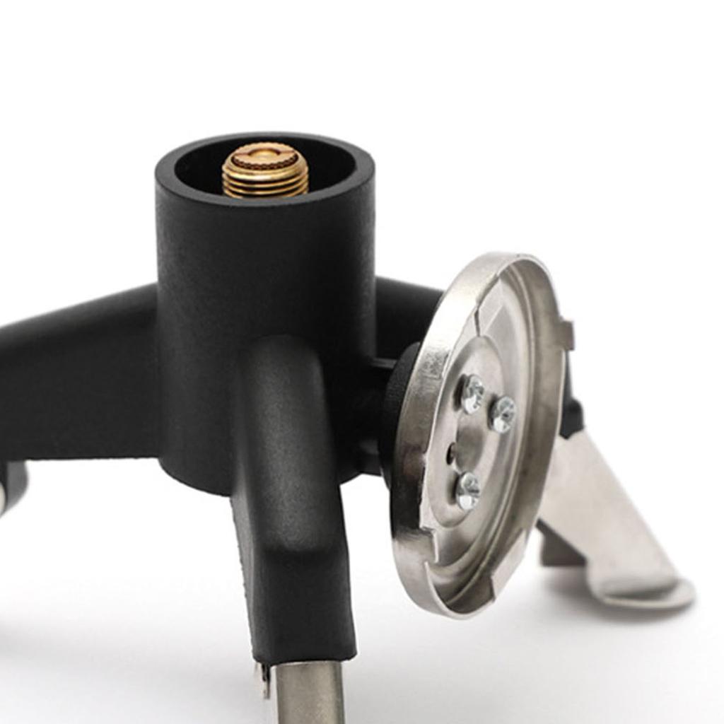 Sobe Trepied Stand Adaptor Stabilizator Cap de conversie rezervor de gaz din oțel inoxidabil cu autoblocare