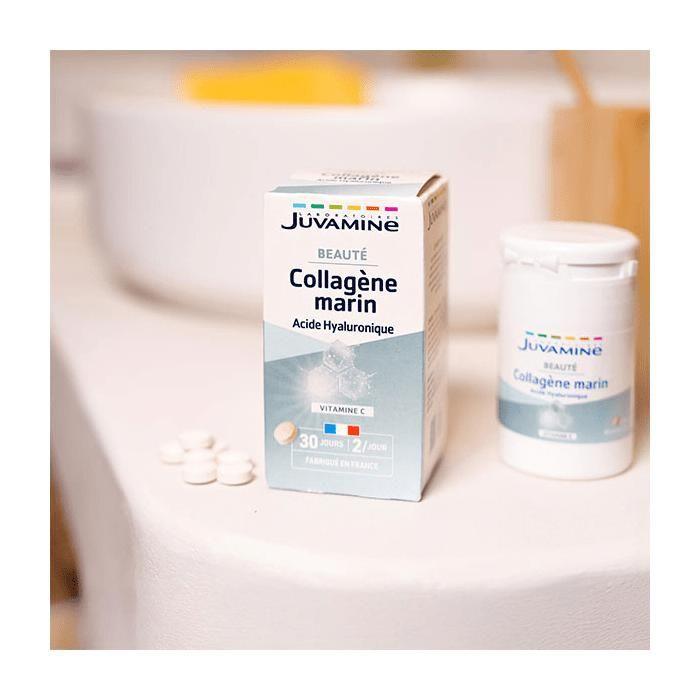 Juvamine Equilibre Collagène Marin Acide Hyaluronique 60 comprimés