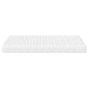 Vidaxl Materac Piankowy, Biały, 160X210 Cm, Twardość H2/H3