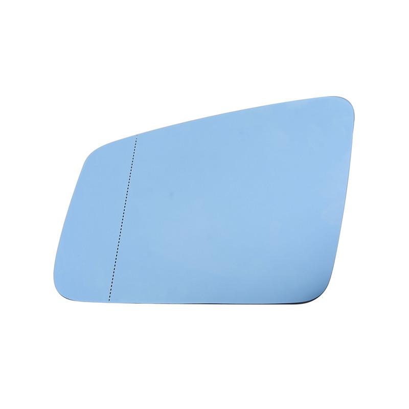 For Mercedes-Bnez GLA GLK W221 W212 W204 Heated Left Right Side Mirror Blue Rearview Glass Wing Glass Lens