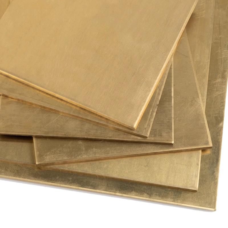 H62 Brass Plate Thickness 0.1mm 0.15mm 0.2mm 0.3mm Pure Copper Sheet DIY Laser Cutting CNC Frame Model Mould 10x10 15x15 20x20mm