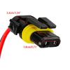 2Pcs Car 9012 HIR2 Head Light Lamp Bulb Connector Wire Wiring Harness Plug Pigtail 12V