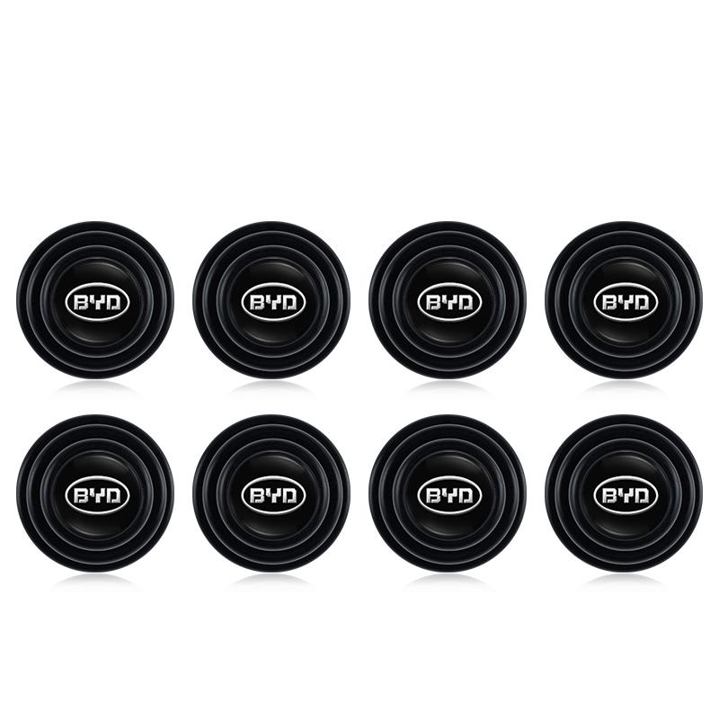 Car Door Shockproof Gasket Shock Absorbing Buffer Pad Sticker For BYD Atto 3 Yuan Plus Han Tang EV F3 E6 Dmi Song F0 Qin Pro Ea1
