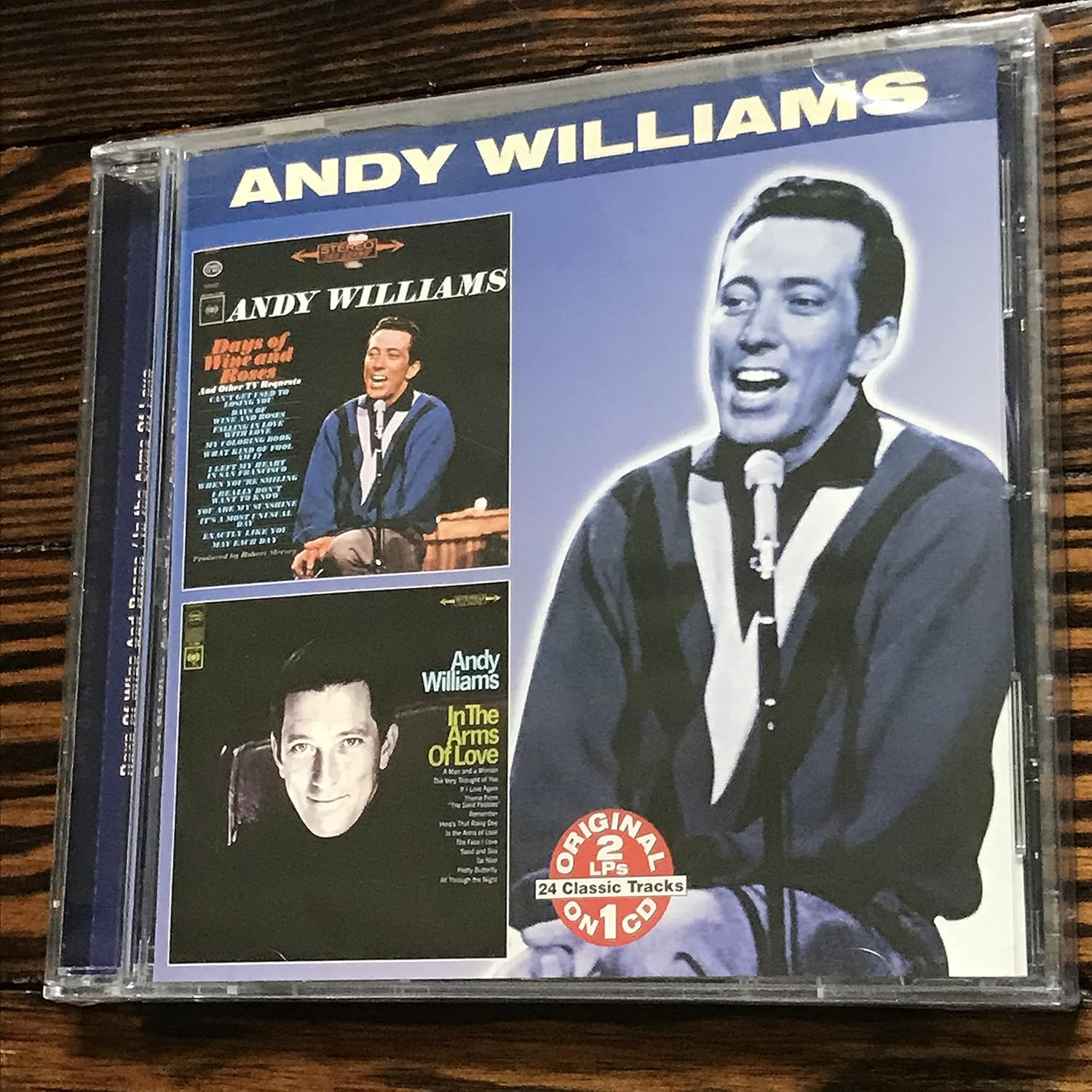 

CD ANDY WILLIAMS - Days of Wine & Roses / in the Arms COLCD6485 US Pop Used