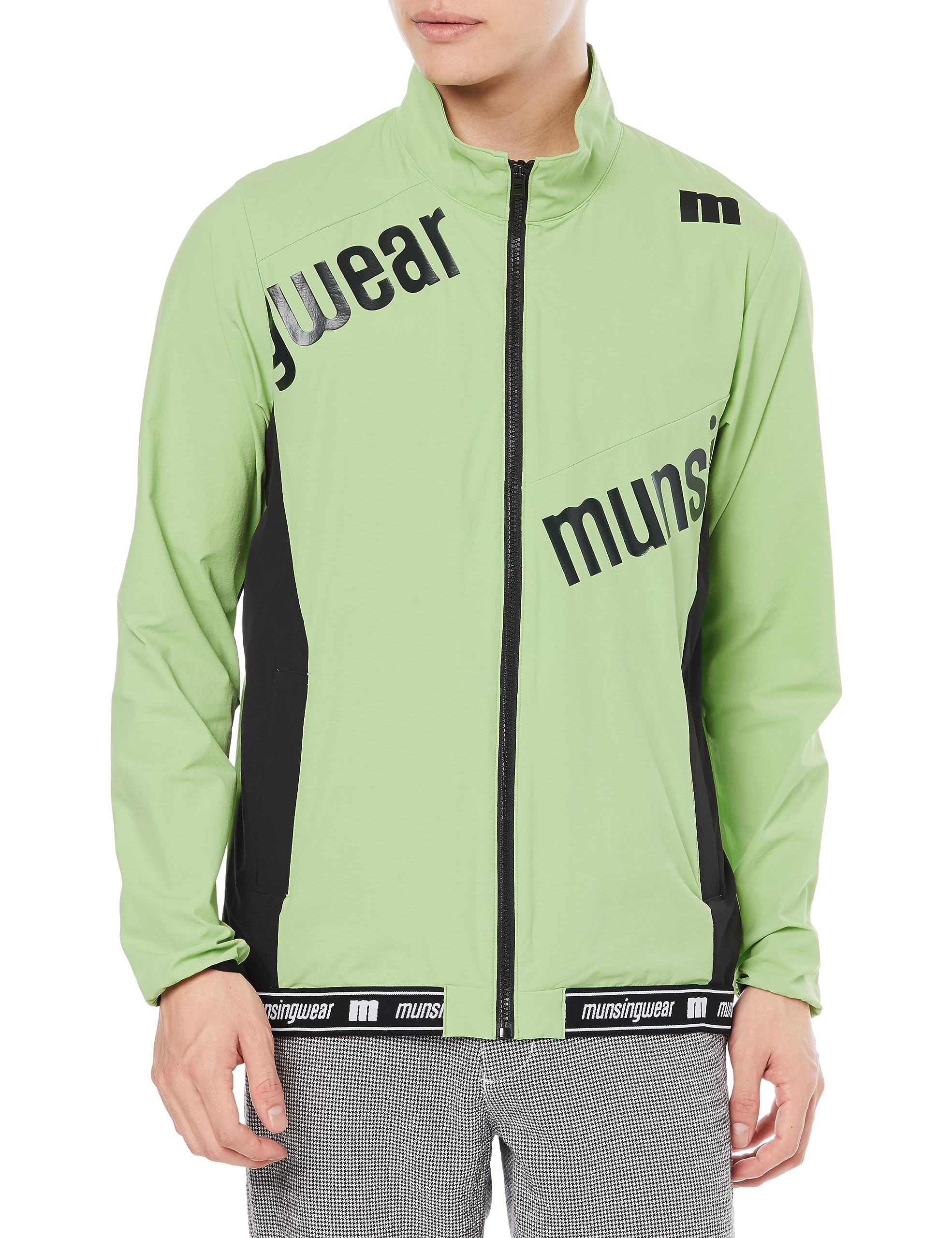 

Munsingwear MEMWJK01 Блузон Большой Нейлон Тренировочный LM00 Размер LL Мужской На молнии [ENVOY] Водоотталкивающий, Эластичный, Логотип, Материал, Гольф, (Лайм),