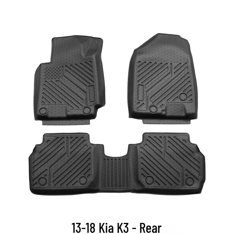 Eco-Friendly TPE Floor Mats for Kia K3 (2013-2018) – Scratch & Wear Resistant Interior Upgrade