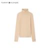 Tommy Hilfiger Women's Lyocell Blend High-Neck Long Sleeve T-Shirt