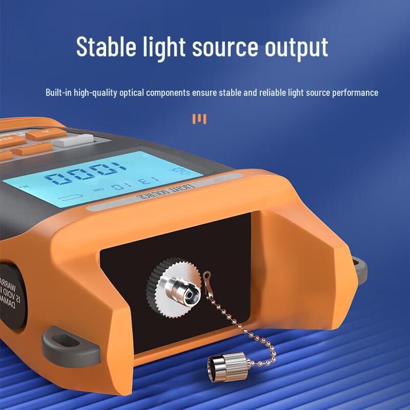 SAMZHE Fiber Optic Power Meter & Stable Light Source Tester