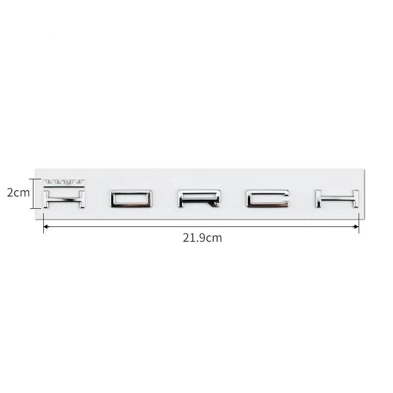 Car ABS Rear Trunk Letters Words Logo Badge Emblem Decals Sticker For A8 2022 2023 2024 Parts Accessories