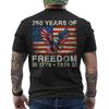 250 Years Of Independence America Eagle 250th Years Anniversary Birthday ON BACK Unisex T-Shirt
