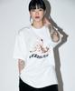 LEEDSLESS Cupid Print Short Sleeve T-Shirt [White]