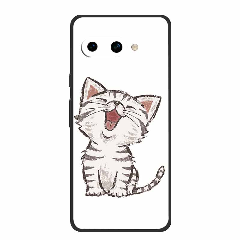 

For Google Pixel 9A Case 9 A Coque Popular Black TPU Silicone Soft Back Cover Case For Google Pixel 9A Phone Case Pixel9A 6.3 Google Pixel 9A