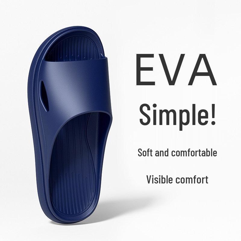 Summer Quick-Dry Breathable Non-Slip Indoor Couple Slippers - Men's & Women's Home Comfort