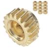 Meccaniche OpenGear per Chitarra Ingranaggi Esagonali Bloccaggio Pioli di Montaggio Strumento per Strumento Musicale(Argento 12 Pezzi)