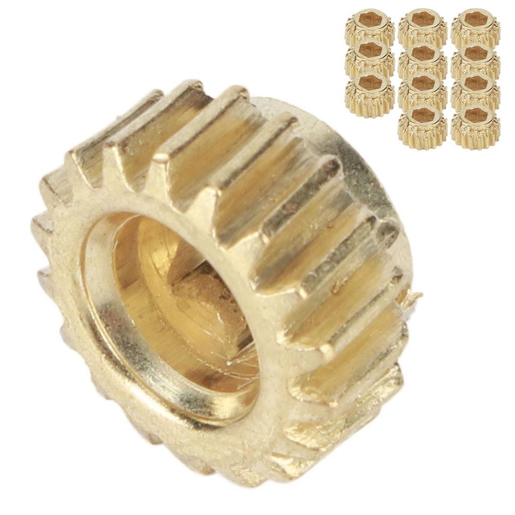 Meccaniche OpenGear per Chitarra Ingranaggi Esagonali Bloccaggio Pioli di Montaggio Strumento per Strumento Musicale(Argento 12 Pezzi)