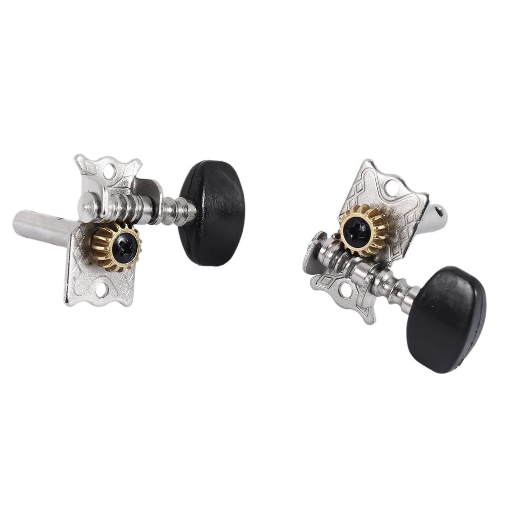 Dovhmoh 6pcs 3L Guitar Tuning Open Machine for Acoustic Folk Guitar Tuning Tuner Parts Pegs, Head,