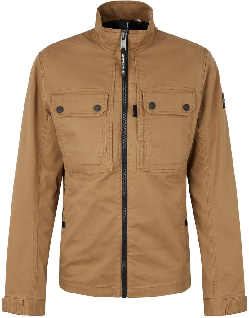 Демисезонная куртка Tom Tailor Feldjacke mit Stehkragen (1034871) otter brown