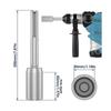 Sds-max Ground Rod Driver, 30mm Heavy Duty Steel Drill Bit Driver,for Rotaryhammer Drill Grounding Rods (1.18 In) G