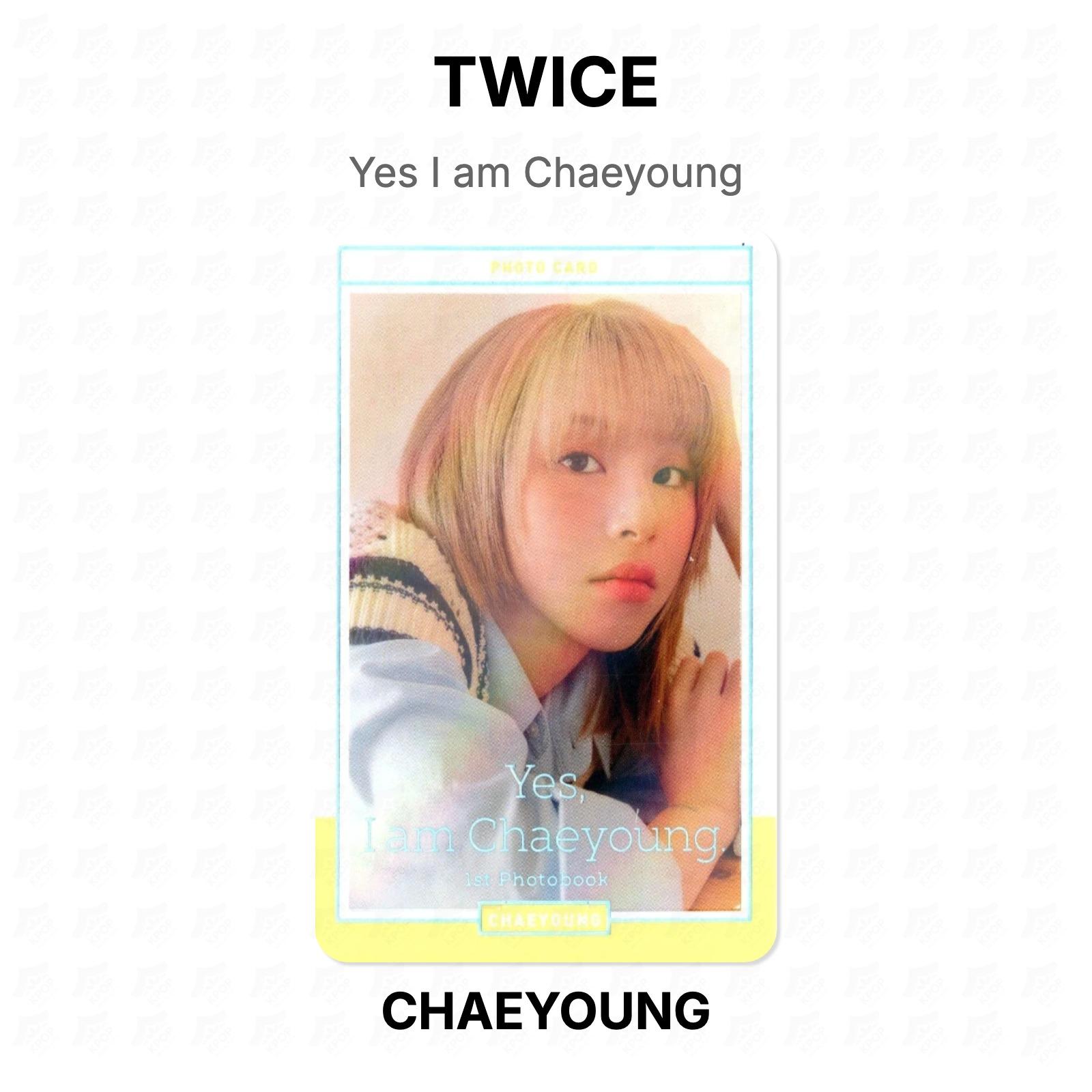 TWICE Yes I am Chaeyoung Official Photocard CHAEYOUNG 03