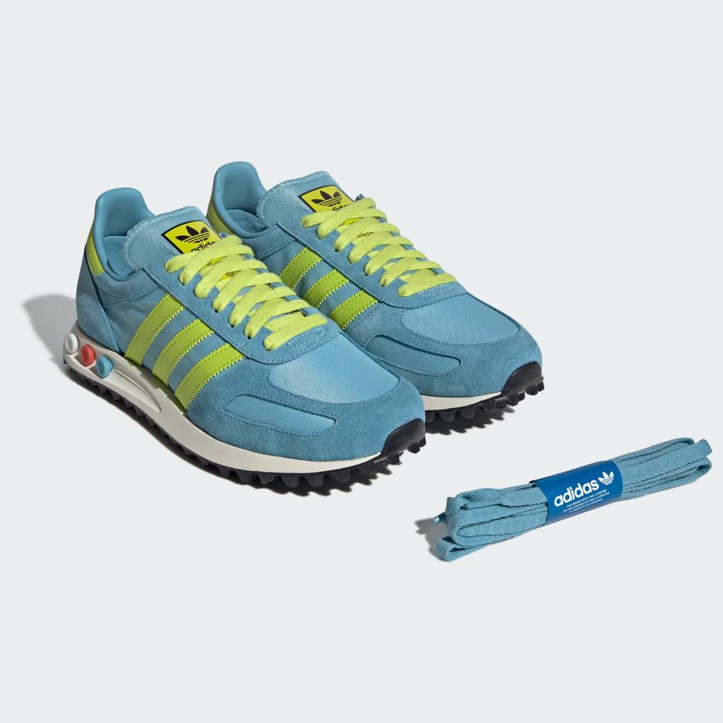 IH1650 adidas Originals LA Trainer OG Preloved Blue Semi Solar Yellow (Men's)