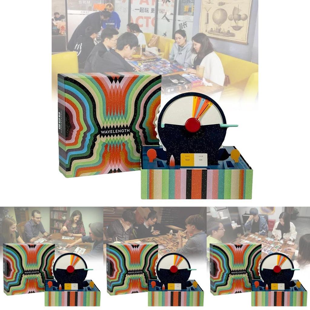 Wavelength Coinvolgente Gioco da Tavolo per Feste in Casa Divertente e Interattivo per Riunioni Familiari