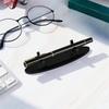 1pc Desk Pencil Holder Pen Holder Transparent Black Pen Display Stand Clear Stationery Fountain Pen Rack