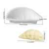 4-Cell Design Pistachios Chocolate Mold Coffee Bean-shaped 3D Simulated Durian Flesh Design Mousse Cake Mould