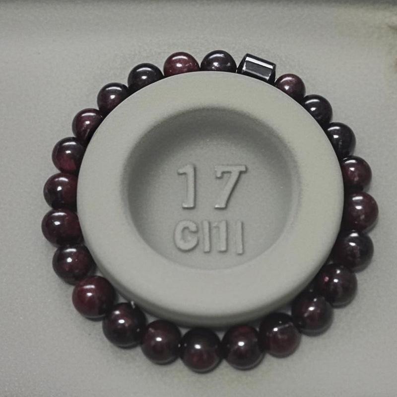 Black Stone Tiger Eye Magnetic Bead Bracelet