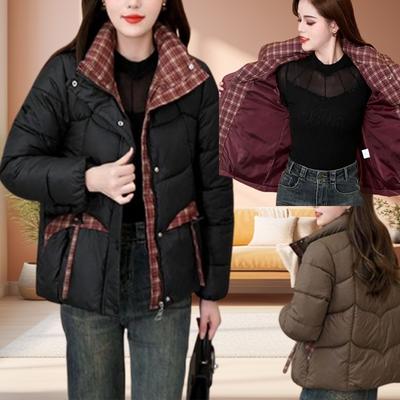Fashion Short Cotton-padded Coat Ladies Winter  New Thick Down Jacket Women Parkas Casual Outcoat Western Style Overcoat Top