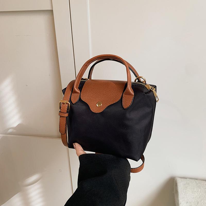 Chic Urban Minimalist Pu Handbag For Women In Elegant Black Blue And Khaki