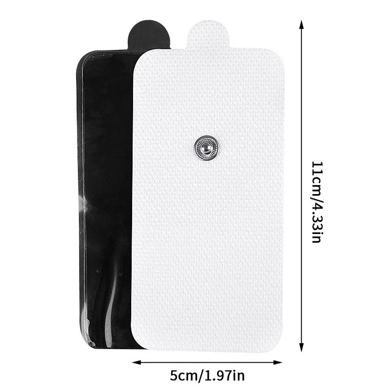 2Pcs Electrostimulation Electrode Patch Self Adhesive Pulse Gel Sticker Ems Muscle Stimulator Acupuncture Massager Replacement