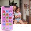 Baby Kids Music Toy Simulated Mobile Phone Educational Learning Machine Children Gifts(Russian)