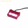 Waterproof Rear Tail Light For Motorcycles, LED Mini License Plate Light With 12V CNC Aluminum Alloy Mounting Bracket
