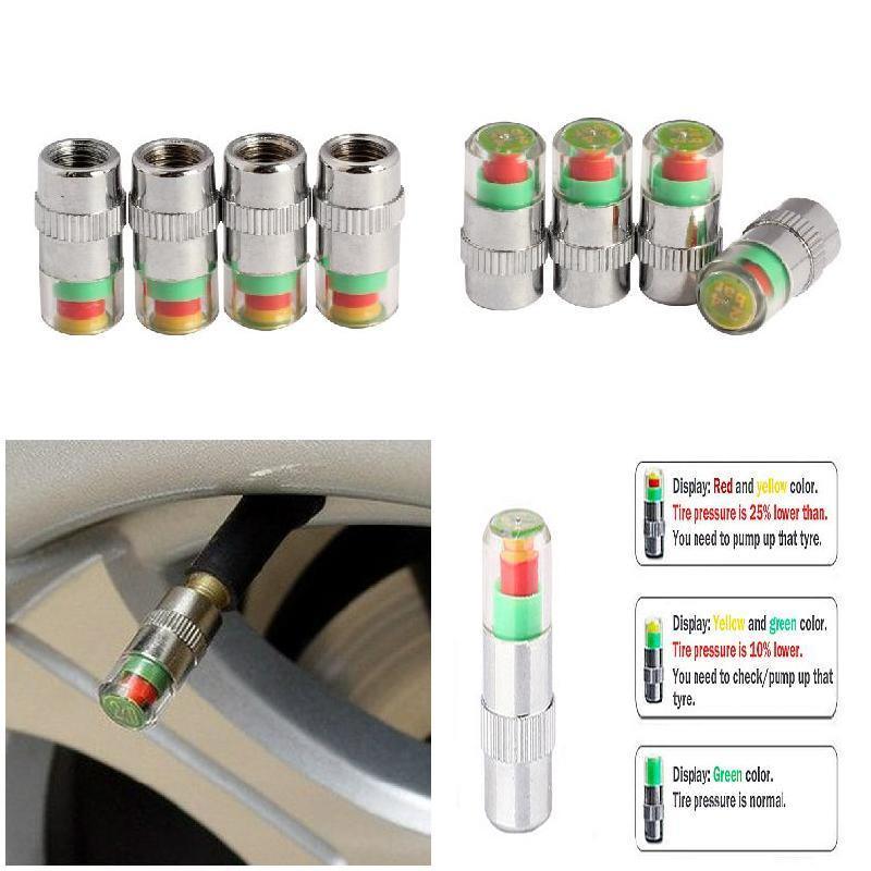 Стебель датчик индикатор оповещения клапан воздуха 4шт авто шапки ...