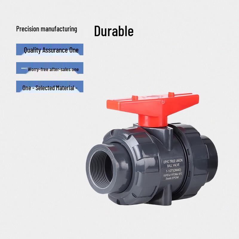 UPVC Single Internal Thread Union Ball Valve