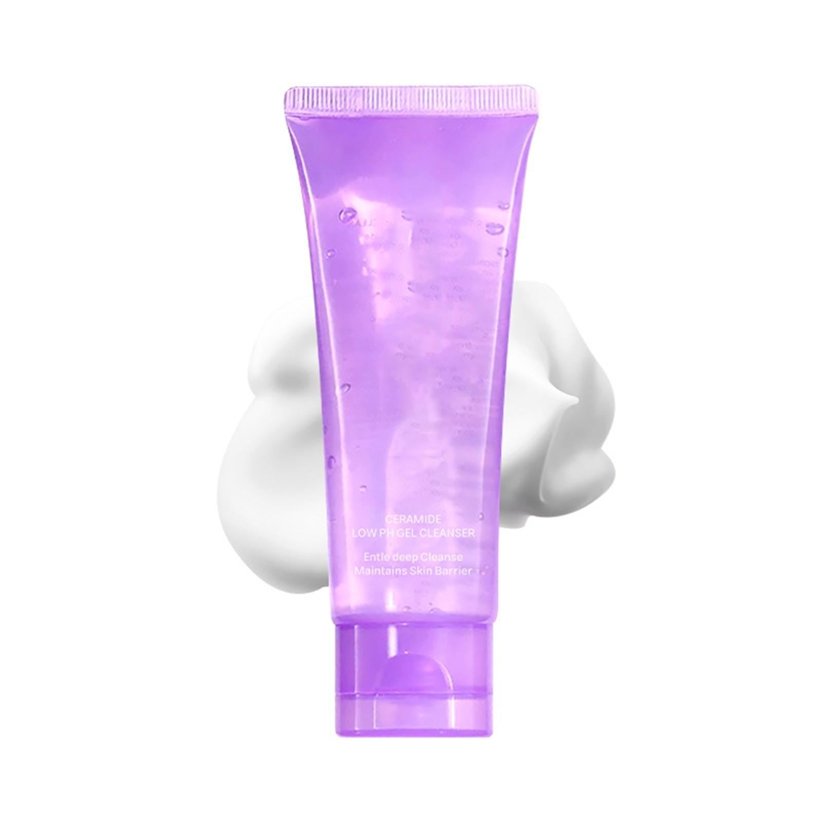 

Очищающий гель с низким уровнем pH и церамидами черники — нежное очищение, увлажнение и питание, подходит для всех типов кожи, антиоксидант, освежающее очищающее средство One Size