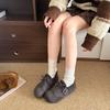 Design Sense Women's Winter New All-inclusive Plush Single Shoes Plush Warm Casual Cotton Shoes