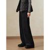 JUZI Anna Cove Simple Chic Chenille Wide-Leg Pants